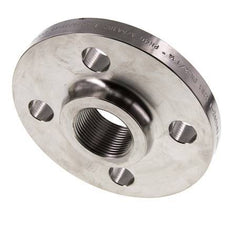 Threaded Flange DN40-PN16 (EN) Rp 1-1/2'' Stainless Steel 1.4571 EN 1092-1 (type 13)