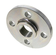Threaded Flange DN32-PN40 Rp 1-1/4'' Zinc-Plated Steel DIN 2567 And EN 1092-1 (Type 13)
