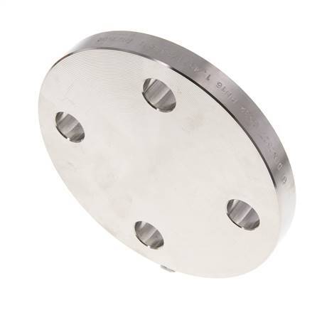 Blind Flange DN80-PN10 Stainless Steel 1.4571 DIN 2527 And EN 1092-1 (Type 05)