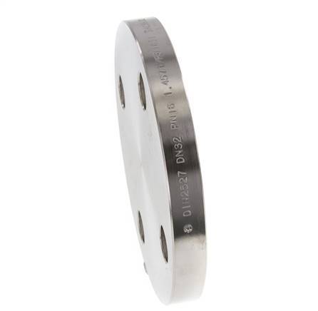 Blind Flange DN150-PN16 Stainless Steel 1.4571 DIN 2527 And EN 1092-1 (Type 05)