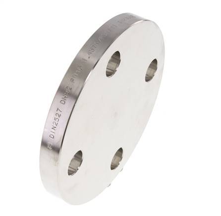 Blind Flange DN200-PN10 Stainless Steel 1.4571 DIN 2527 And EN 1092-1 (Type 05)