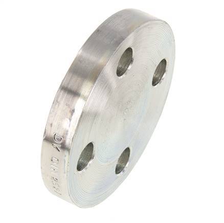 Blind Flange DN15-PN16 Zinc-Plated Steel DIN 2527