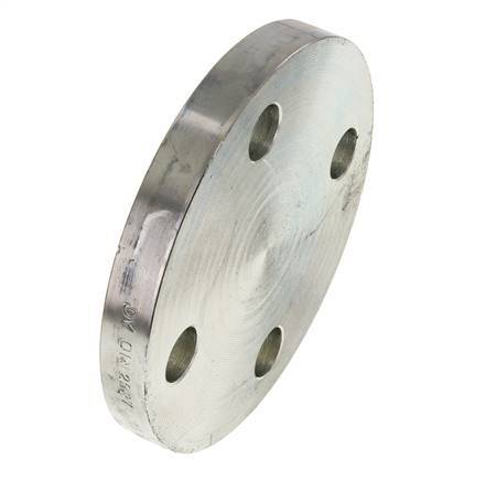 Blind Flange DN80-PN16 Zinc-Plated Steel DIN 2527 And EN 1092-1 (Type 05)