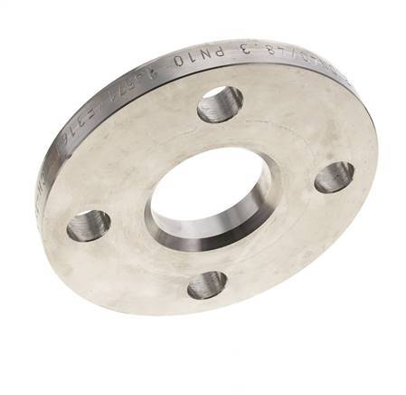 Loose Flange DN100-PN10 Stainless Steel 1.4571 Full Material DIN 2642 And EN 1092-1 (Type 02)