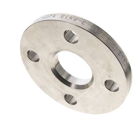 Loose Flange DN125-PN10 Stainless Steel 1.4571 Full Material DIN 2642 And EN 1092-1 (Type 02)