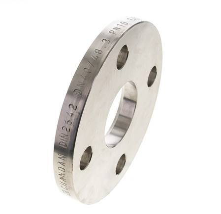 Loose Flange DN125-PN10 Stainless Steel 1.4571 Full Material DIN 2642 And EN 1092-1 (Type 02)