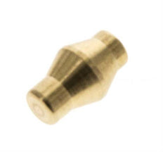 4mm Brass Closing Plug for Compression Ring Fittings 150 Bar DIN EN 1254-2 [5 Pieces]