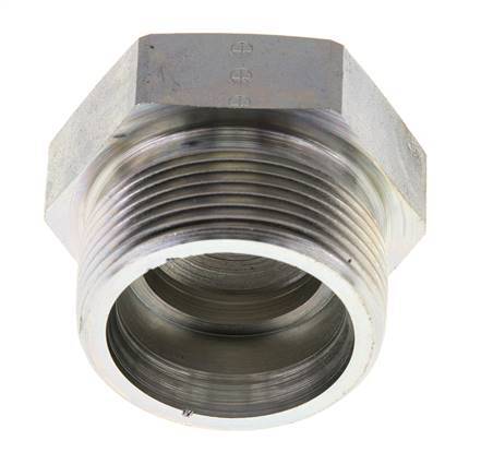 30S Zinc plated Steel Closing Plug for Tubes 400 Bar DIN 2353