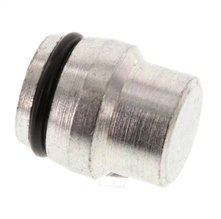 15L Zinc plated Steel Closing Plug for Cutting Ring Fittings 315 Bar DIN 2353 [5 Pieces]