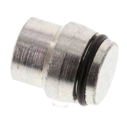 15L Zinc plated Steel Closing Plug for Cutting Ring Fittings 315 Bar DIN 2353 [5 Pieces]