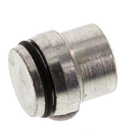 18L Zinc plated Steel Closing Plug for Cutting Ring Fittings 315 Bar DIN 2353 [5 Pieces]
