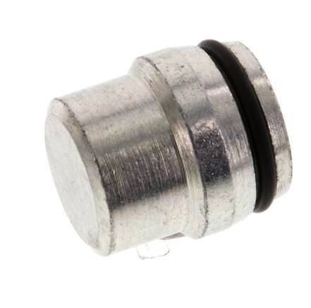 18L Zinc plated Steel Closing Plug for Cutting Ring Fittings 315 Bar DIN 2353 [5 Pieces]