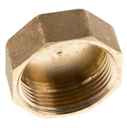 G 1 1/4'' Brass End cap 16 Bar