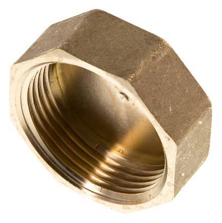 G 1 1/4'' Brass End cap 16 Bar