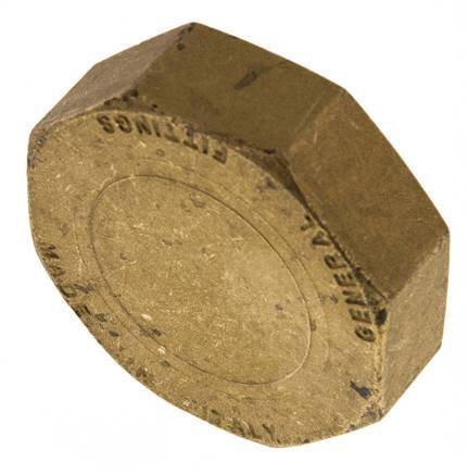 G 2 1/2'' Brass End cap 16 Bar