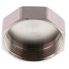 G 2'' Nickel plated Brass End cap 16 Bar