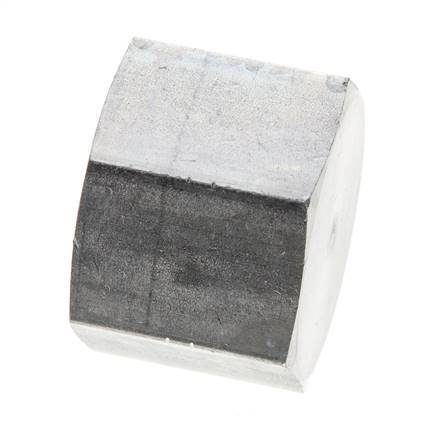3/4'' NPT Zinc plated Steel Closing plug with Outer Hex 170 Bar