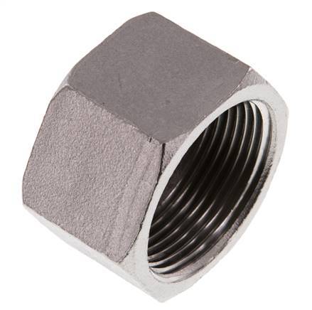 1 1/4'' NPT Stainless steel End cap 16 Bar