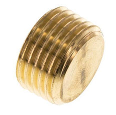 1/2'' Brass Closing plug with Inner Hex without collar 16 Bar [5 Pieces]