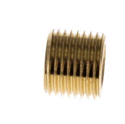 G 1/8'' Brass Closing plug with Inner Hex without collar 16 Bar [10 Pieces]