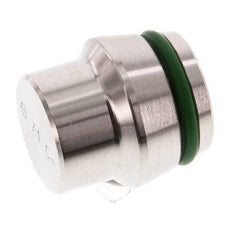 16S Stainless steel Closing Plug for Cutting Ring Fittings 400 Bar DIN 2353