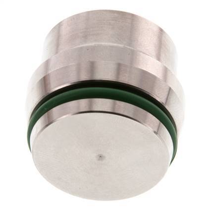 25S Stainless steel Closing Plug for Cutting Ring Fittings 400 Bar DIN 2353