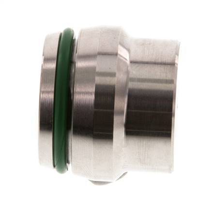 25S Stainless steel Closing Plug for Cutting Ring Fittings 400 Bar DIN 2353