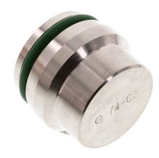25S Stainless steel Closing Plug for Cutting Ring Fittings 400 Bar DIN 2353