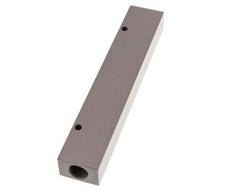 2xG 1/2'' x 6xG 1/4'' Aluminium Distributor Block One-sided 16 Bar
