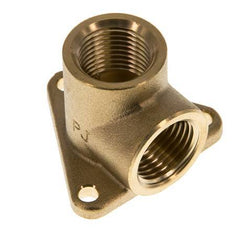 G 1/2'' Brass Wall mounted 2-way Air Junction 16 Bar
