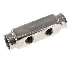 2xG 1'' x 4xG 1/2'' Stainless steel Distributor Block Double-sided 10 Bar