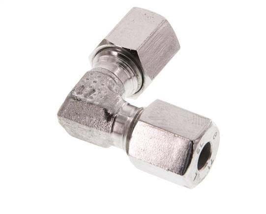 6L Stainless steel 90 deg Elbow Cutting ring 315 Bar DIN 2353