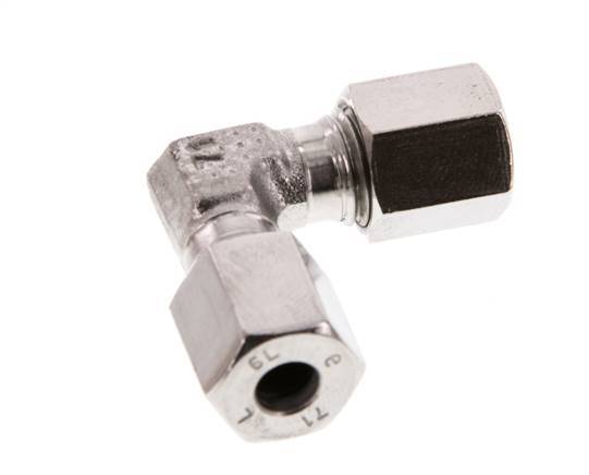 6L Stainless steel 90 deg Elbow Cutting ring 315 Bar DIN 2353