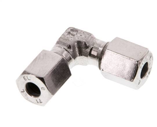 6L Stainless steel 90 deg Elbow Cutting ring 315 Bar DIN 2353