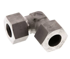 25S Stainless steel 90 deg Elbow Cutting ring 400 Bar DIN 2353