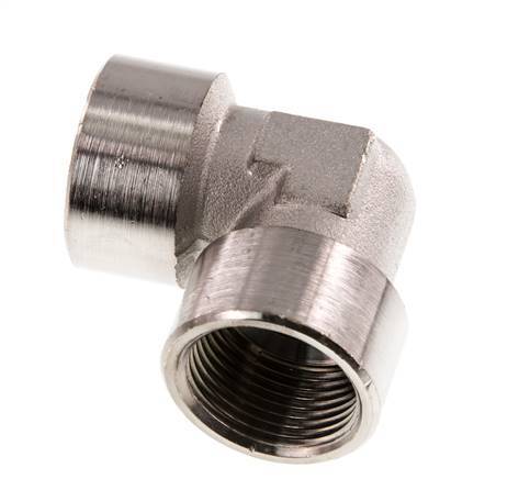 G 3/4'' Nickel plated Brass 90 deg Elbow Fitting 16 Bar