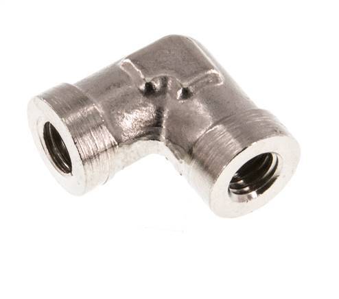 M5 Nickel plated Brass 90 deg Elbow Fitting 16 Bar [5 Pieces]