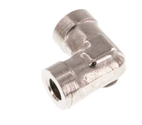 M5 Nickel plated Brass 90 deg Elbow Fitting 16 Bar [5 Pieces]