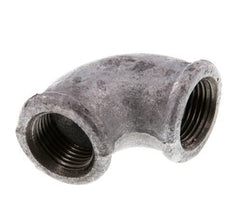 Rp 3/8'' Zinc plated Cast iron 90 deg Elbow Fitting 25 Bar [5 Pieces]