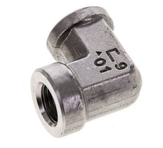 1/4'' NPT Stainless steel 90 deg Elbow Fitting 275 Bar - Hydraulic