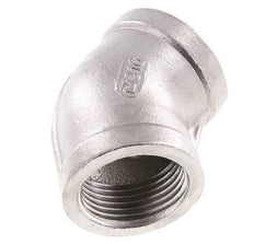 Rp 1'' Stainless steel 45 deg Elbow Fitting 16 Bar