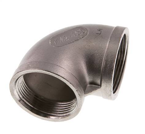 1 1/2'' NPT Stainless steel 90 deg Elbow Fitting 16 Bar