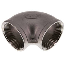 Rp 2'' Stainless steel 90 deg Elbow Fitting 10 Bar
