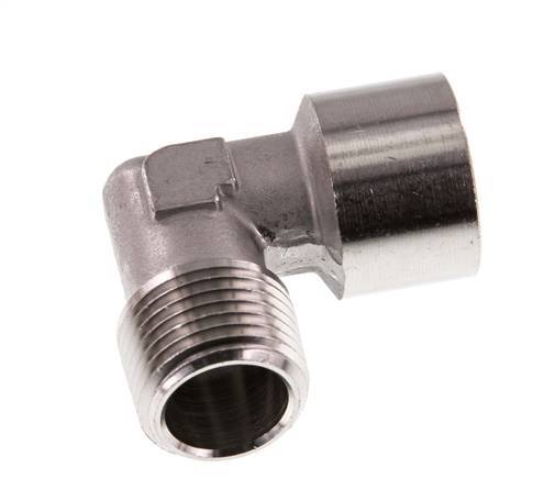 G 1/2'' x R 1/2'' F/M Stainless steel 90 deg Elbow Fitting 150 Bar