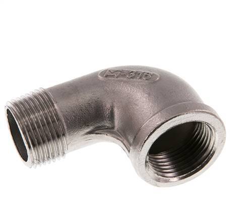 3/4'' NPT x 3/4'' NPT F/M Stainless steel 90 deg Elbow Fitting 16 Bar