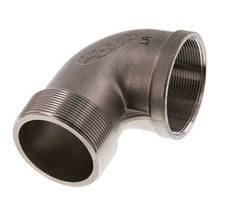 Rp 2 1/2'' x R 2 1/2'' F/M Stainless steel 90 deg Elbow Fitting 16 Bar