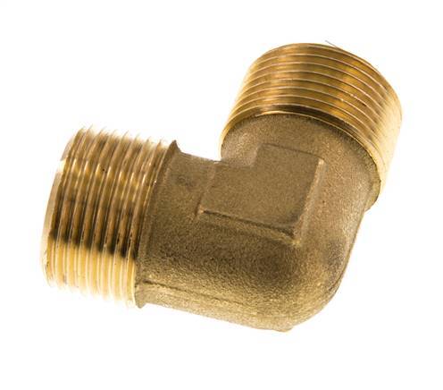 R 3/4'' Male Brass 90 deg Elbow Fitting 16 Bar