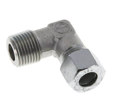 R 1/2'' Male x 12L Zinc plated Steel 90 deg Elbow Fitting 315 Bar DIN 2353