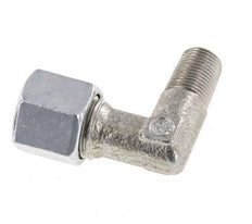 R 1/8'' Male x 8L Zinc plated Steel 90 deg Elbow Fitting 315 Bar DIN 2353