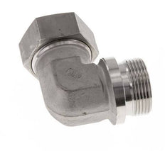 G 1 1/4'' Male x 35L Stainless steel 90 deg Elbow Fitting 160 Bar DIN 2353